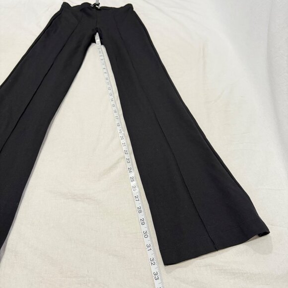 Veronica M Black Knit Flare Leggings Size S - Picture 6 of 6